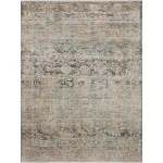 Jean Stoffer x Loloi Katherine Ocean / Coral KES-02 2 ft. 7 in. X 8 ft. Rectangle Rug