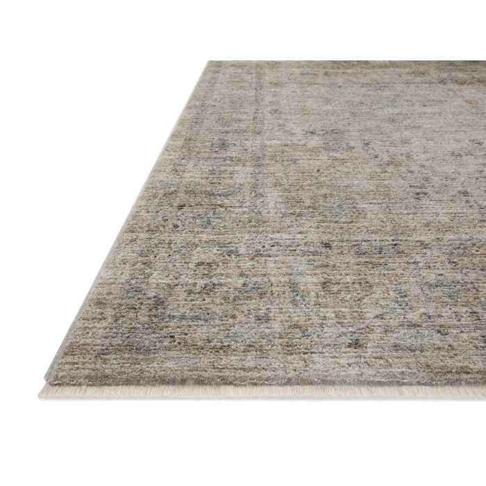 Jean Stoffer x Loloi Katherine Beige / Mist KES-03 5 ft. 3 in. X 7 ft. 9 in. Rectangle Rug