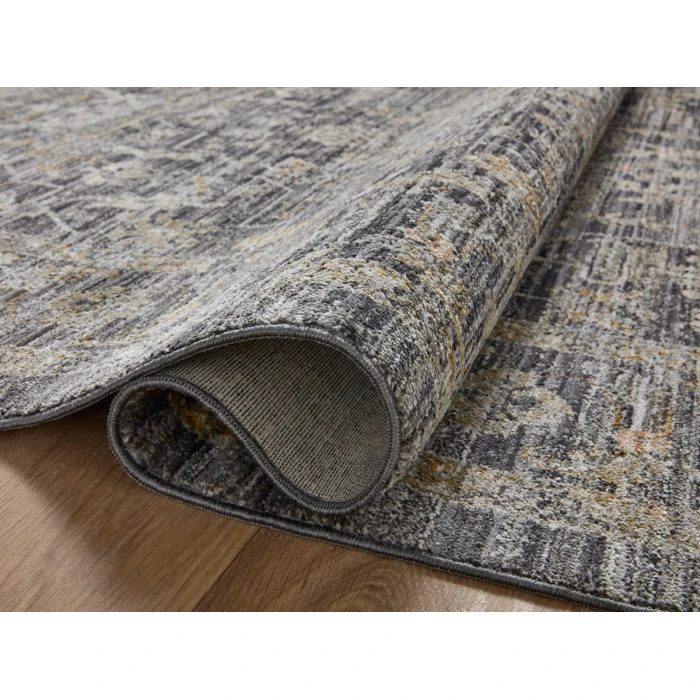 Jean Stoffer x Loloi Katherine Midnight / Tobacco KES-03 5 ft. 3 in. X 7 ft. 9 in. Rectangle Rug