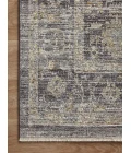 Jean Stoffer x Loloi Katherine Midnight / Tobacco KES-03 7 ft. 10 in. X 7 ft. 10 in. Round Rug