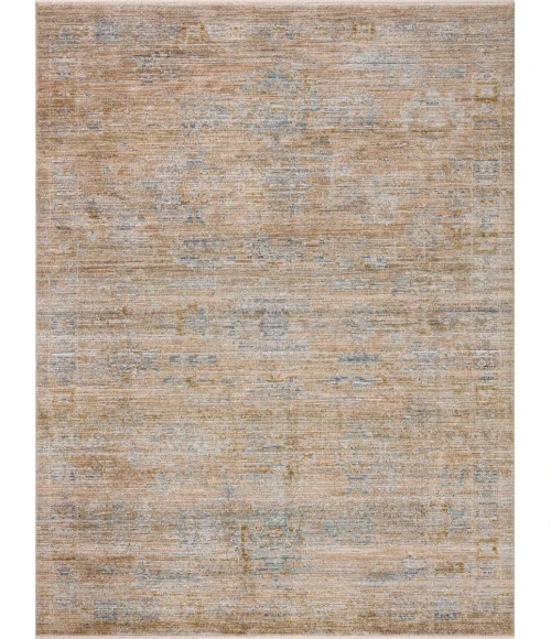 Jean Stoffer x Loloi Katherine Copper / Steel KES-04 5 ft. 3 in. X 5 ft. 3 in. Round Rug