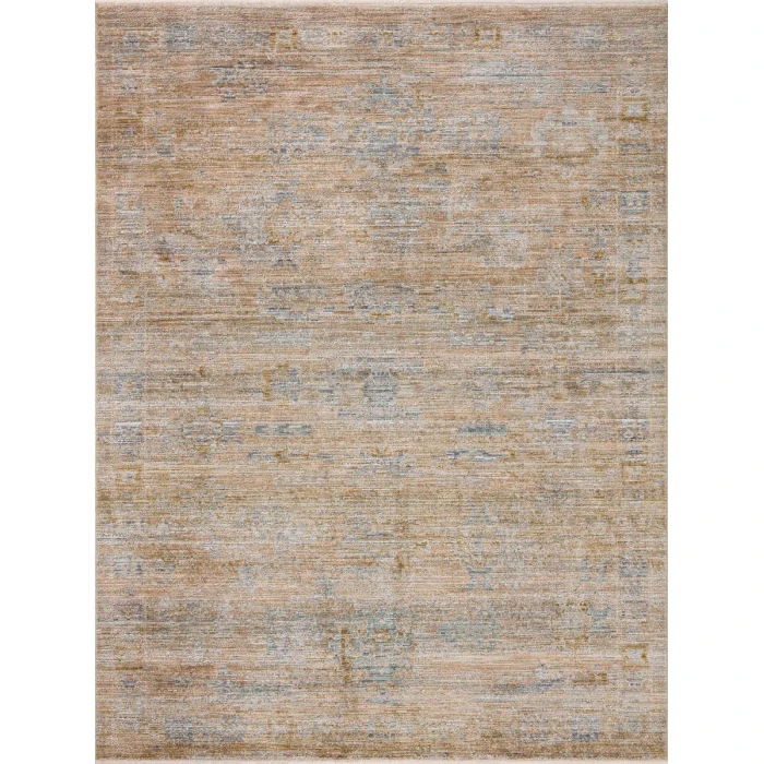 Jean Stoffer x Loloi Katherine Copper / Steel KES-04 7 ft. 10 in. X 7 ft. 10 in. Round Rug