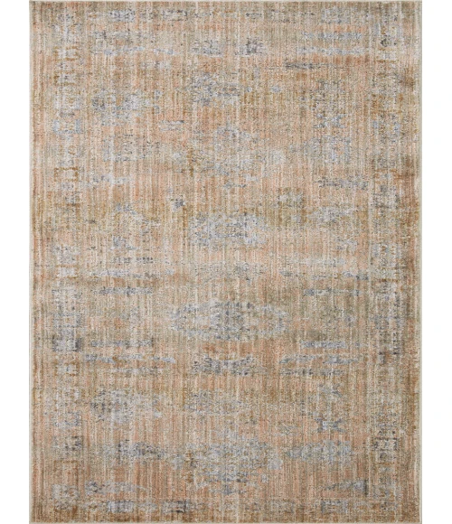 Jean Stoffer x Loloi Katherine Copper / Steel KES-04 5 ft. 3 in. X 5 ft. 3 in. Round Rug