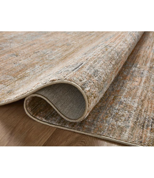 Jean Stoffer x Loloi Katherine Copper / Steel KES-04 5 ft. 3 in. X 5 ft. 3 in. Round Rug