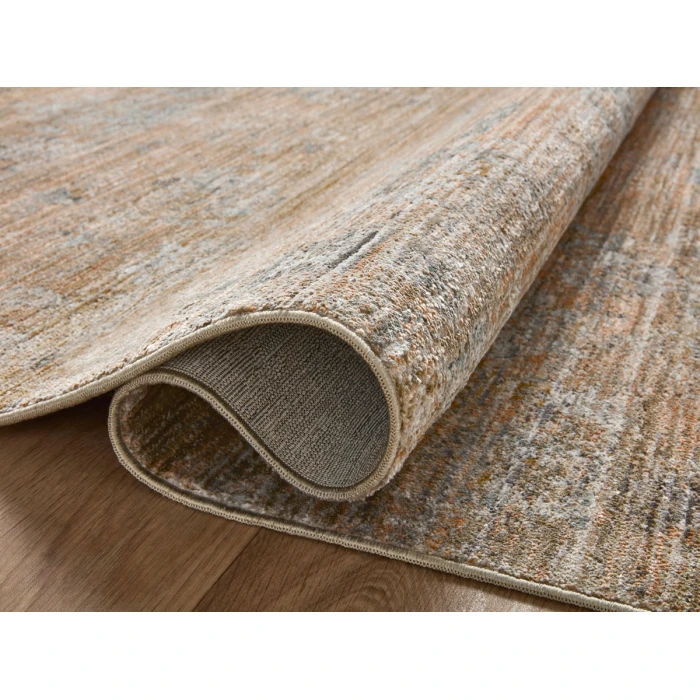 Jean Stoffer x Loloi Katherine Copper / Steel KES-04 7 ft. 10 in. X 7 ft. 10 in. Round Rug