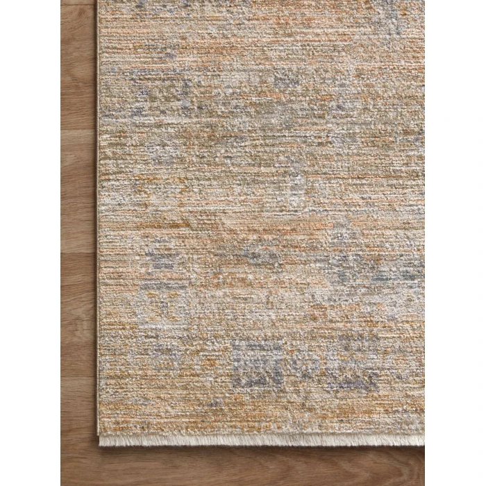 Jean Stoffer x Loloi Katherine Copper / Steel KES-04 7 ft. 10 in. X 7 ft. 10 in. Round Rug