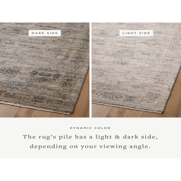 Jean Stoffer x Loloi Katherine Pebble / Ocean KES-04 5 ft. 3 in. X 7 ft. 9 in. Rectangle Rug