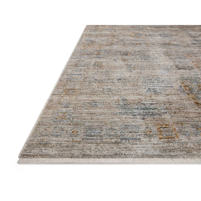 Jean Stoffer x Loloi Katherine Pebble / Ocean KES-04 5 ft. 3 in. X 7 ft. 9 in. Rectangle Rug