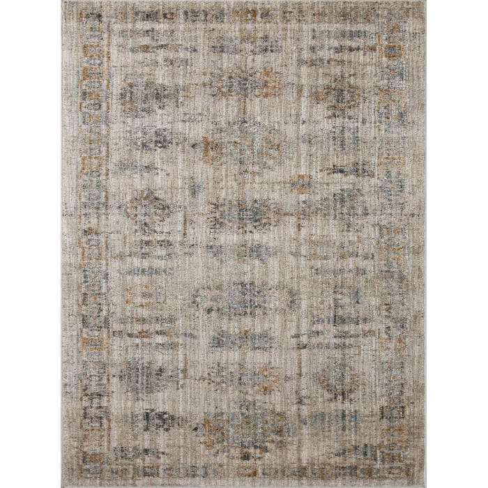 Jean Stoffer x Loloi Katherine Pebble / Ocean KES-04 5 ft. 3 in. X 7 ft. 9 in. Rectangle Rug