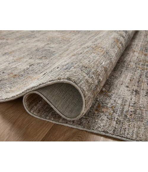 Jean Stoffer x Loloi Katherine Pebble / Ocean KES-04 9 ft. 6 in. X 9 ft. 6 in. Round Rug