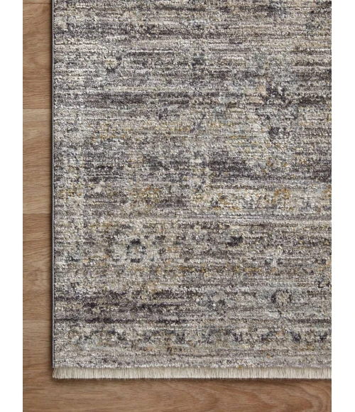 Jean Stoffer x Loloi Katherine Graphite / Jade KES-05 9 ft. 6 in. X 9 ft. 6 in. Round Rug