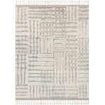 Loloi Khalid KF-01 IVORY / SKY Area Rug 7 ft. 9 in. X 9 ft. 9 in. Rectangle