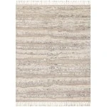 Loloi Khalid KF-05 NATURAL / IVORY Area Rug 7 ft. 9 in. X 9 ft. 9 in. Rectangle