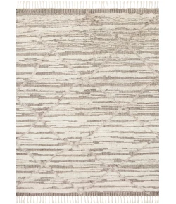 Loloi Khalid KF-07 IVORY / TAUPE Area Rug 7 ft. 9 in. X 9 ft. 9 in. Rectangle