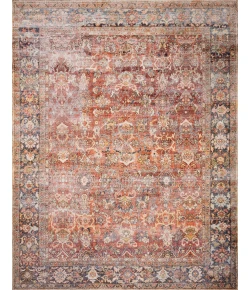 Loloi Layla LAY-02 SPICE / MARINE Area Rug 2 ft. 3 in. X 3 ft. 9 in. Rectangle
