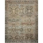 Loloi Layla LAY-03 OLIVE / black Area Rug 2 ft. 0 in. X 5 ft. 0 in. Rectangle
