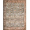 Loloi Layla LAY-04 OCEAN / RUST Area Rug 2 ft. 3 in. X 3 ft. 9 in. Rectangle