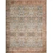 Loloi Layla LAY-04 OCEAN / RUST Area Rug 2 ft. 6 in. X 7 ft. 6 in. Rectangle