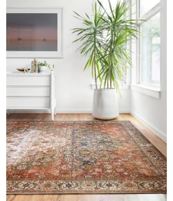 Loloi Layla LAY-05 OCEAN / MULTI Area Rug 2 ft. 0 in. X 5 ft. 0 in. Rectangle