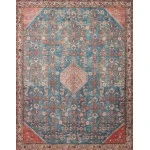 Loloi Layla LAY-10 Marine / Clay Area Rug 2 ft. 0 in. X 5 ft. 0 in. Rectangle