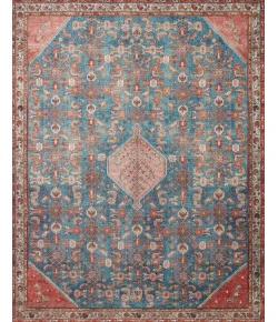 Loloi Layla LAY-10 Marine / Clay Area Rug 2 ft. 6 in. X 9 ft. 6 in. Rectangle
