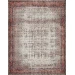 Loloi Layla LAY-12 Ivory / Brick Area Rug 2 ft. 6 in. X 7 ft. 6 in. Rectangle