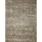 Loloi Layla LAY-13 Antique / Moss Area Rug 2 ft. 0 in. X 5 ft. 0 in. Rectangle