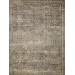 Loloi Layla LAY-13 Antique / Moss Area Rug 2 ft. 6 in. X 7 ft. 6 in. Rectangle