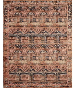 Loloi Layla LAY-14 MOCHA / BLUSH Area Rug 3 ft. 6 in. X 5 ft. 6 in. Rectangle