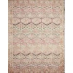 Loloi Layla LAY-17 PINK / LAGOON Area Rug 2 ft. 0 in. X 5 ft. 0 in. Rectangle