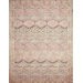 Loloi Layla LAY-17 PINK / LAGOON Area Rug 2 ft. 6 in. X 7 ft. 6 in. Rectangle