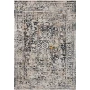 Loloi Leigh LEI-03 black / Taupe Area Rug 18 in. X 18 in. Sample