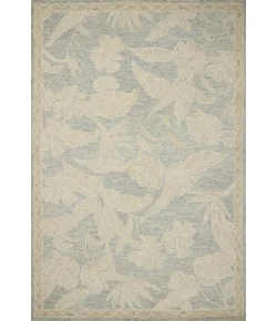 Loloi Lenore Blue / Natural LNO-01 18in. X 18in. Sample Rect. Rug