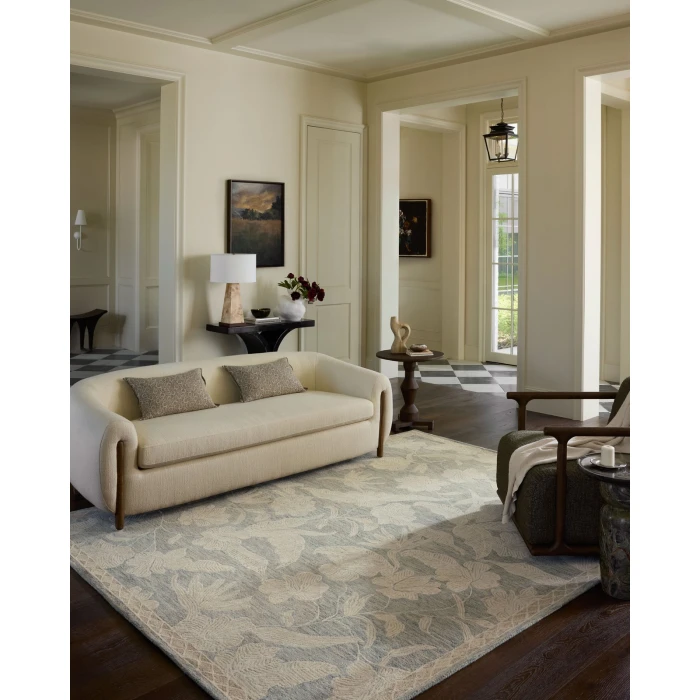 Loloi Lenore Blue / Natural LNO-01 9ft.-3in. X 13ft. Rect. Rug