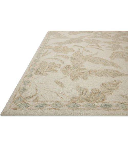 Loloi Lenore Ivory / Multi LNO-01 18in. X 18in. Sample Rect. Rug