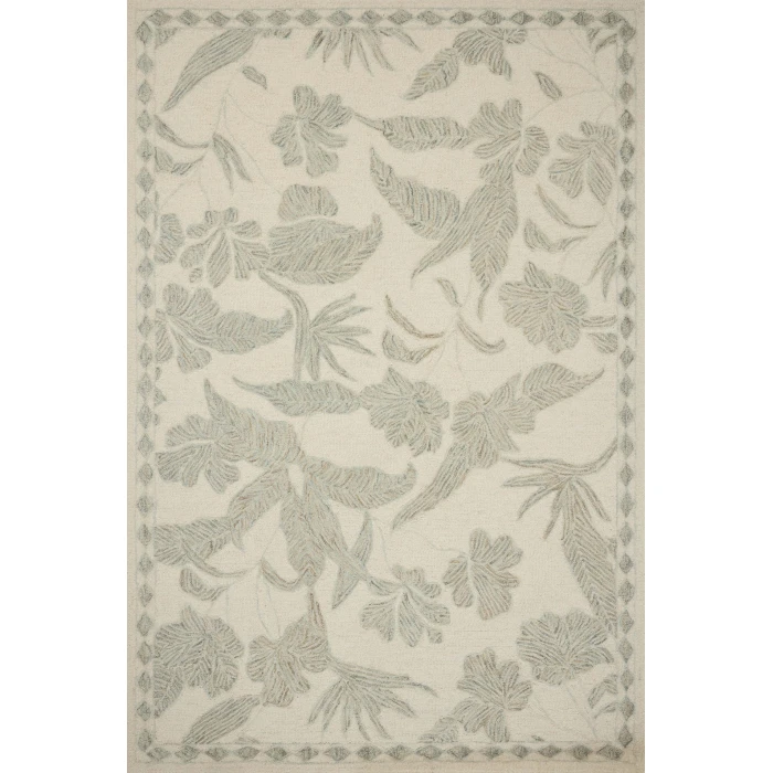 Loloi Lenore Ivory / Sky LNO-01 9ft.-3in. X 13ft. Rect. Rug