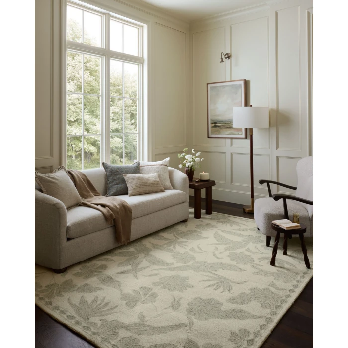 Loloi Lenore Ivory / Sky LNO-01 9ft.-3in. X 13ft. Rect. Rug