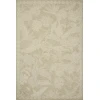 Loloi Lenore Sage / Natural LNO-01 18in. X 18in. Sample Rect. Rug