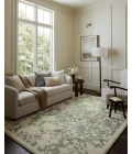Loloi Lenore Lagoon / Wheat LNO-02 18in. X 18in. Sample Rect. Rug