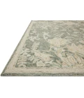 Loloi Lenore Lagoon / Wheat LNO-02 18in. X 18in. Sample Rect. Rug
