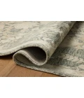 Loloi Lenore Lagoon / Wheat LNO-02 18in. X 18in. Sample Rect. Rug
