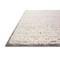 Loloi Levitt Shag Ivory / Multi 5'-3" x 7'-6" Area Rug