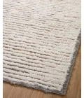Loloi Levitt Shag Ivory / Multi 4'-0" x 6'-0" Accent Rug