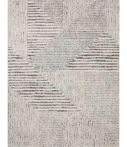 Loloi Levitt Shag LEV-02 Ivory / Grey Area Rug 7 ft. 10 in. X 10 ft. Rectangle