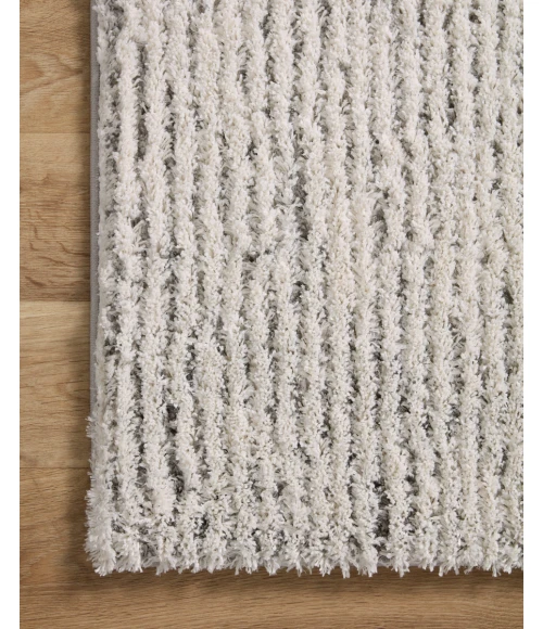 Loloi Levitt Shag Ivory / Grey 7'-10" x 10' Area Rug