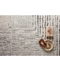 Loloi Levitt Shag Ivory / Grey 7'-10" x 10' Area Rug