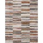 Loloi Levitt Shag LEV-03 Ivory / Sunset Area Rug 5 ft. 3 in. X 7 ft. 6 in. Rectangle