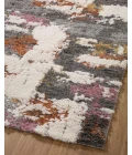 Loloi Levitt Shag Grey / Multi 7'-10" x 10' Area Rug