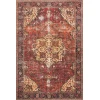 Loloi Loren LQ-07 RED / NAVY Area Rug 7 ft. 6 in. X 9 ft. 6 in. Rectangle