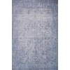 Loloi Loren LQ-09 SLATE Area Rug 7 ft. 6 in. X 9 ft. 6 in. Rectangle
